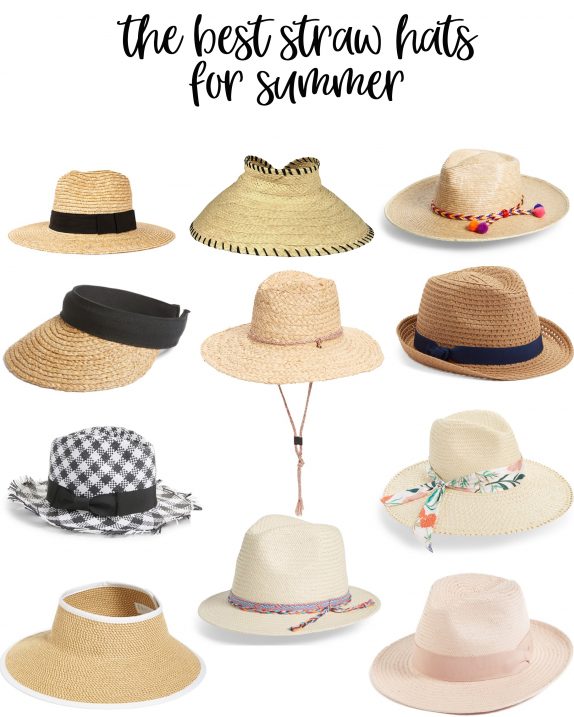 The Best Summer Straw Hats You Need featured by popular Houston fashion blogger, Fancy Ashley