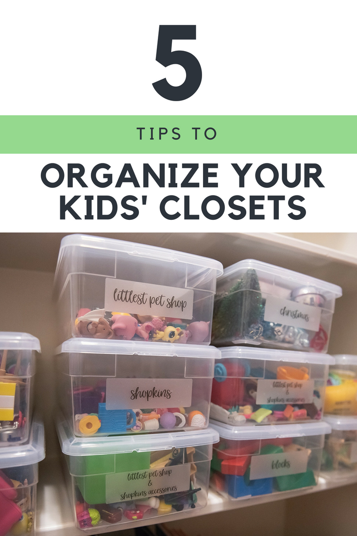 5 Super Helpful Closet Organization Tips for your Family featured by popular Houston lifestyle blogger, Fancy Ashley