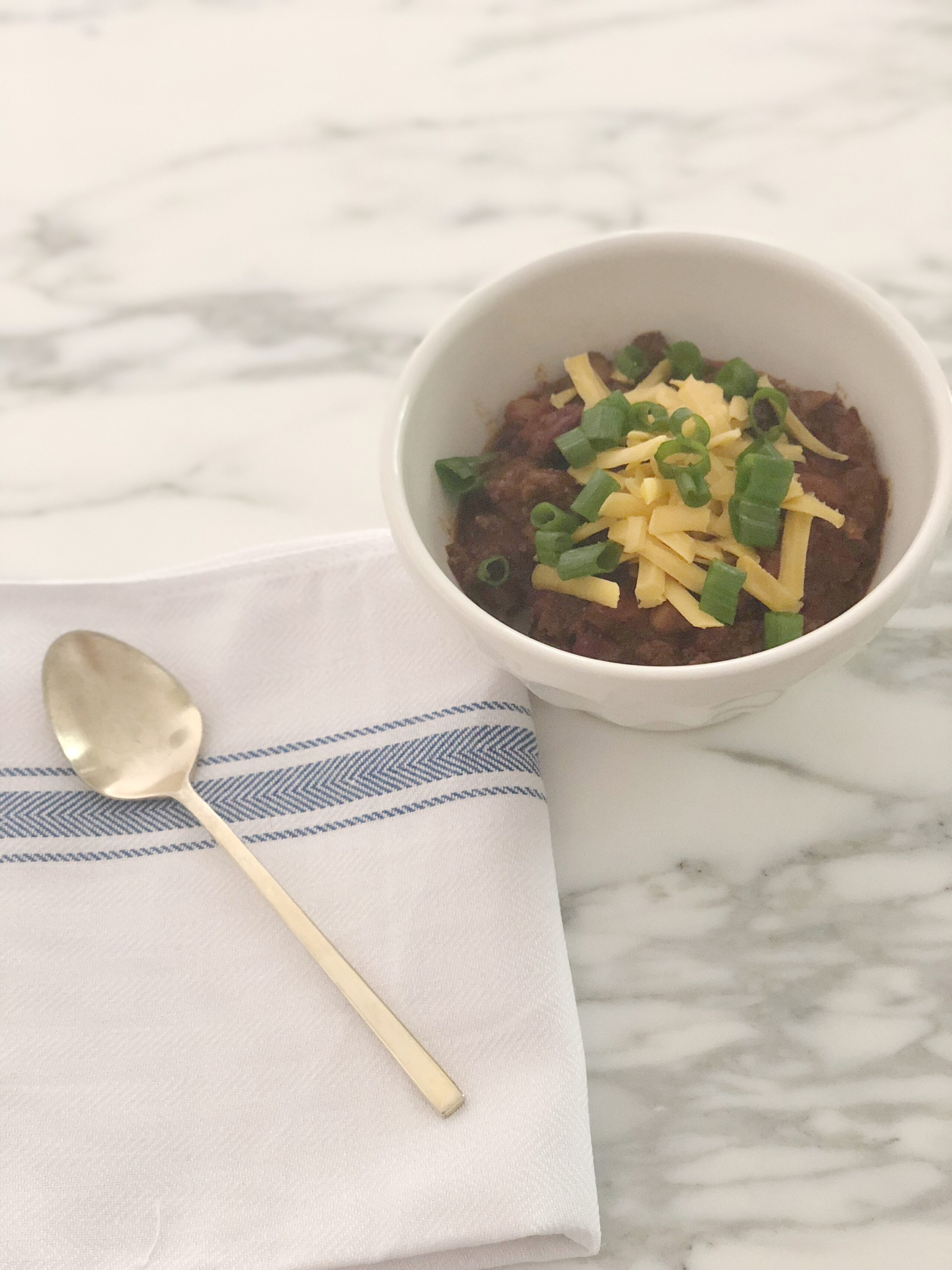The Best Beef Chili Recipe featured by popular Houston life and style blogger, Fancy Ashley