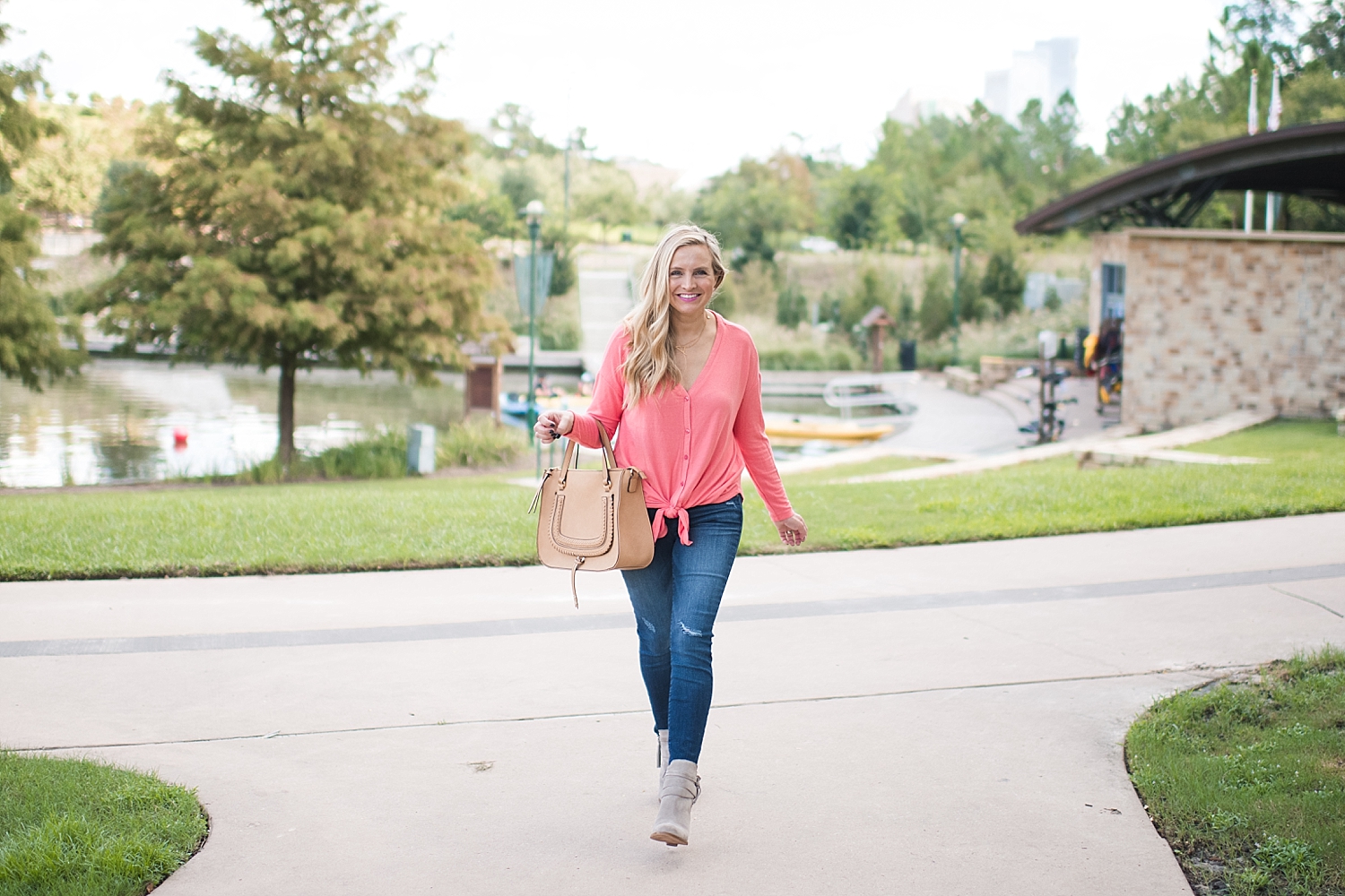 Four Cute Fall Outfits featured by top Houston fashion blog, Fancy Ashley