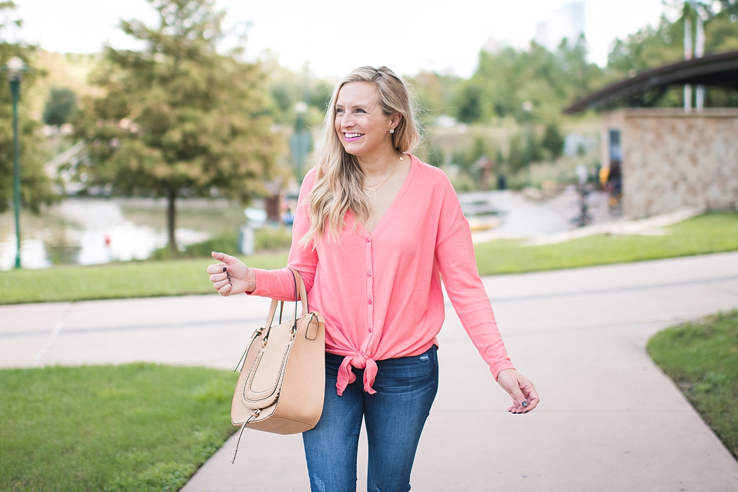 Four Cute Fall Outfits featured by top Houston fashion blog, Fancy Ashley