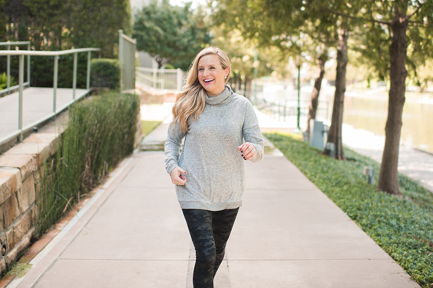 Fall Athleisure outfit from eBay featured by top Houston fashion blog, Fancy Ashley