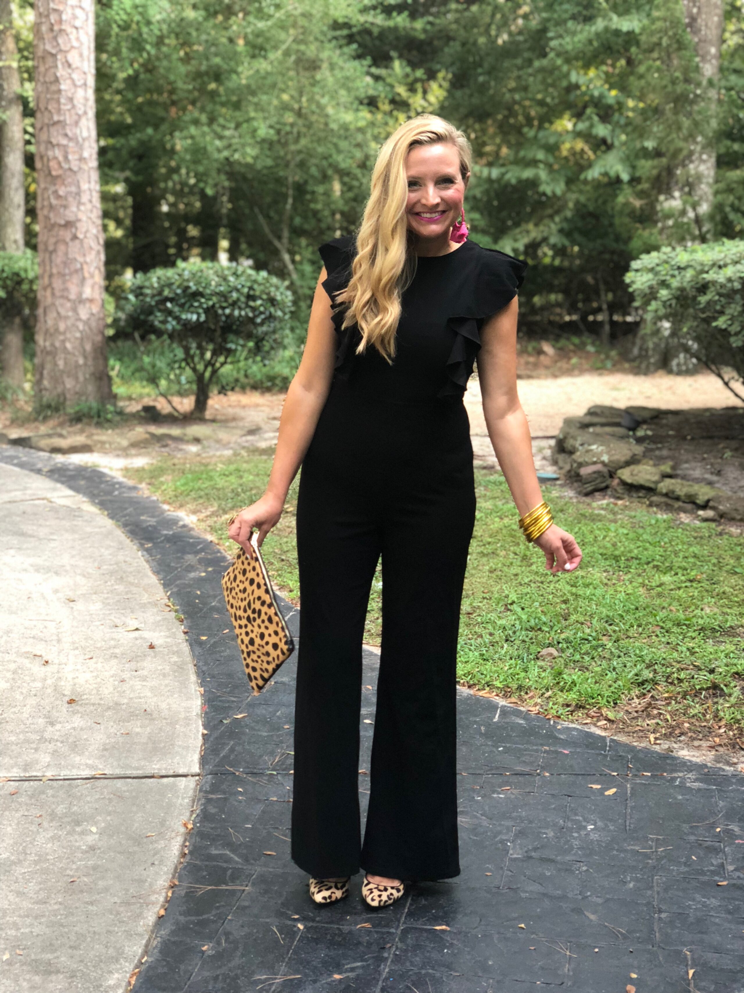 Recent Amazon Favorites featured by popular Houston life and style blogger, Fancy Ashley: black jumpsuit