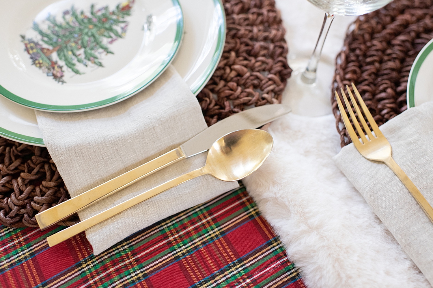 Our Christmas Table Setting with Macy's featured by top Houston lifestyle blogger, Fancy Ashley