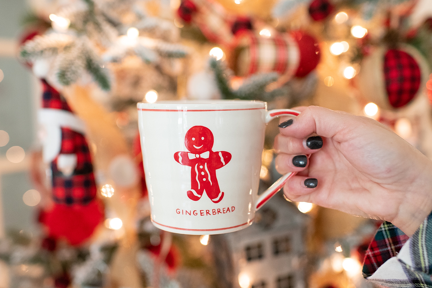 Holiday Pjs & Top Macy's Christmas Gifts featured by top Houston life and style blog, Fancy Ashley" image of a Christmas mug available at Macy's