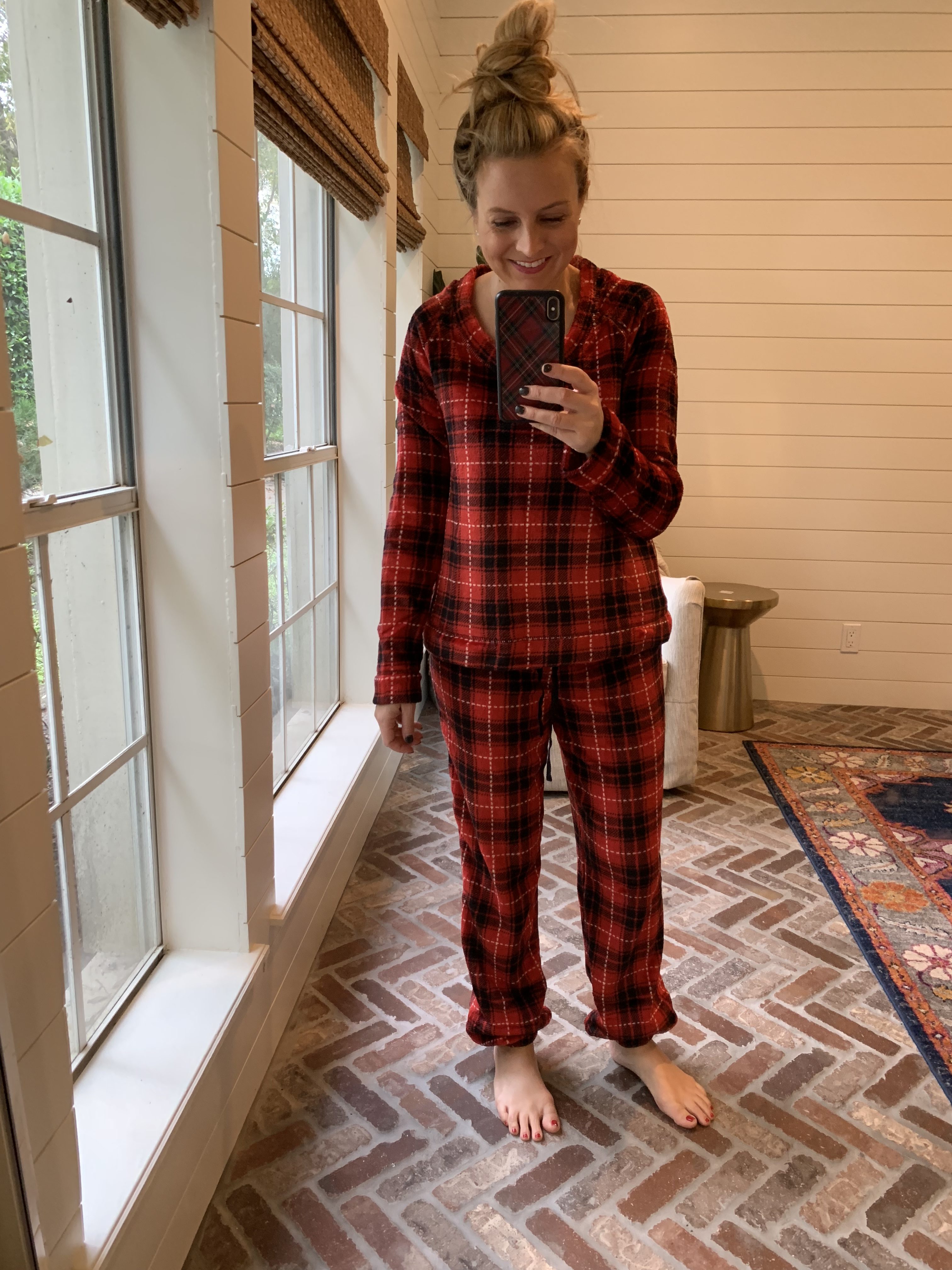 Amazon Favorites featured by top Houston fashion blog, Fancy Ashley: plaid holiday pjs