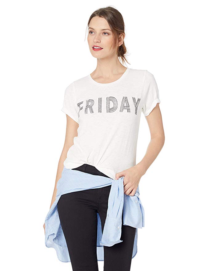 Amazon Fashion Sale: Day of Deals Top Picks featured by top Houston fashion blogger, Fancy Ashley: image of a J.Crew Friday graphic tee