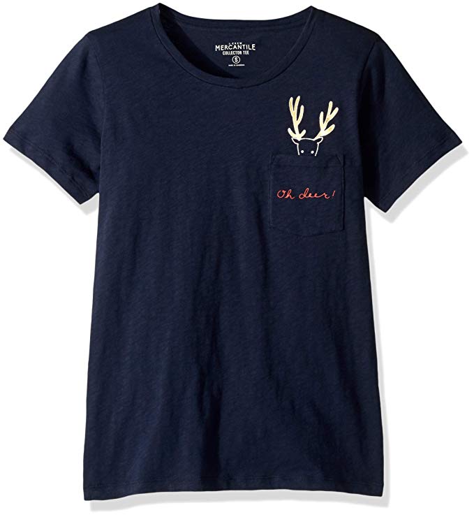 Amazon Fashion Sale: Day of Deals Top Picks featured by top Houston fashion blogger, Fancy Ashley: image of a J.Crew oh deer graphic tee