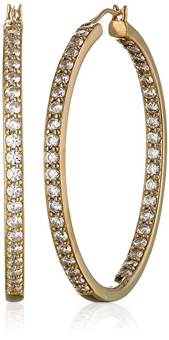 Amazon Fashion Sale: Day of Deals Top Picks featured by top Houston fashion blogger, Fancy Ashley: image of sterling silver hoop earrings 