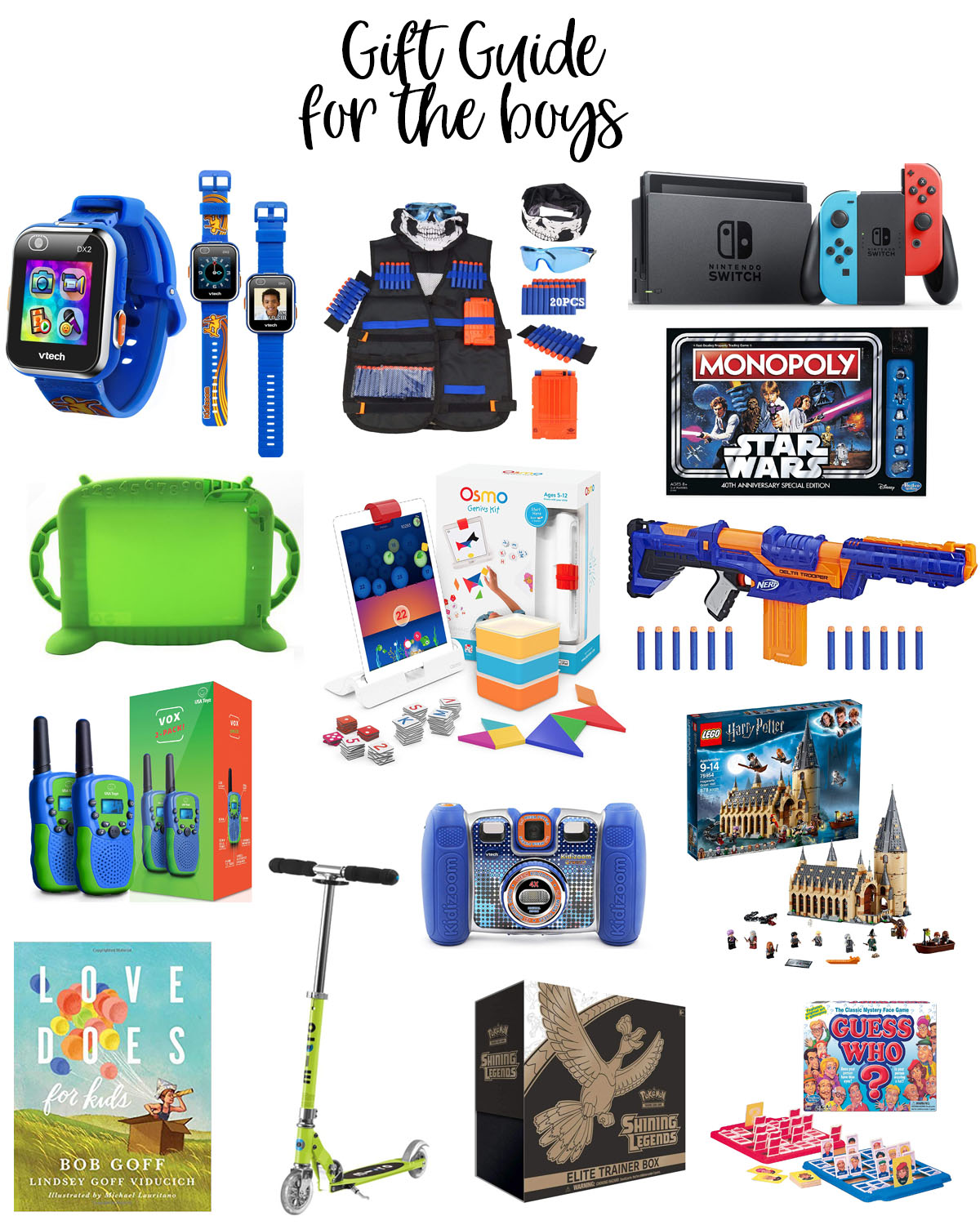 The Best Holiday Gifts for Kids featured by top Houston lifestyle blogger, Fancy Ashley: image of the best Christmas gifts for boys