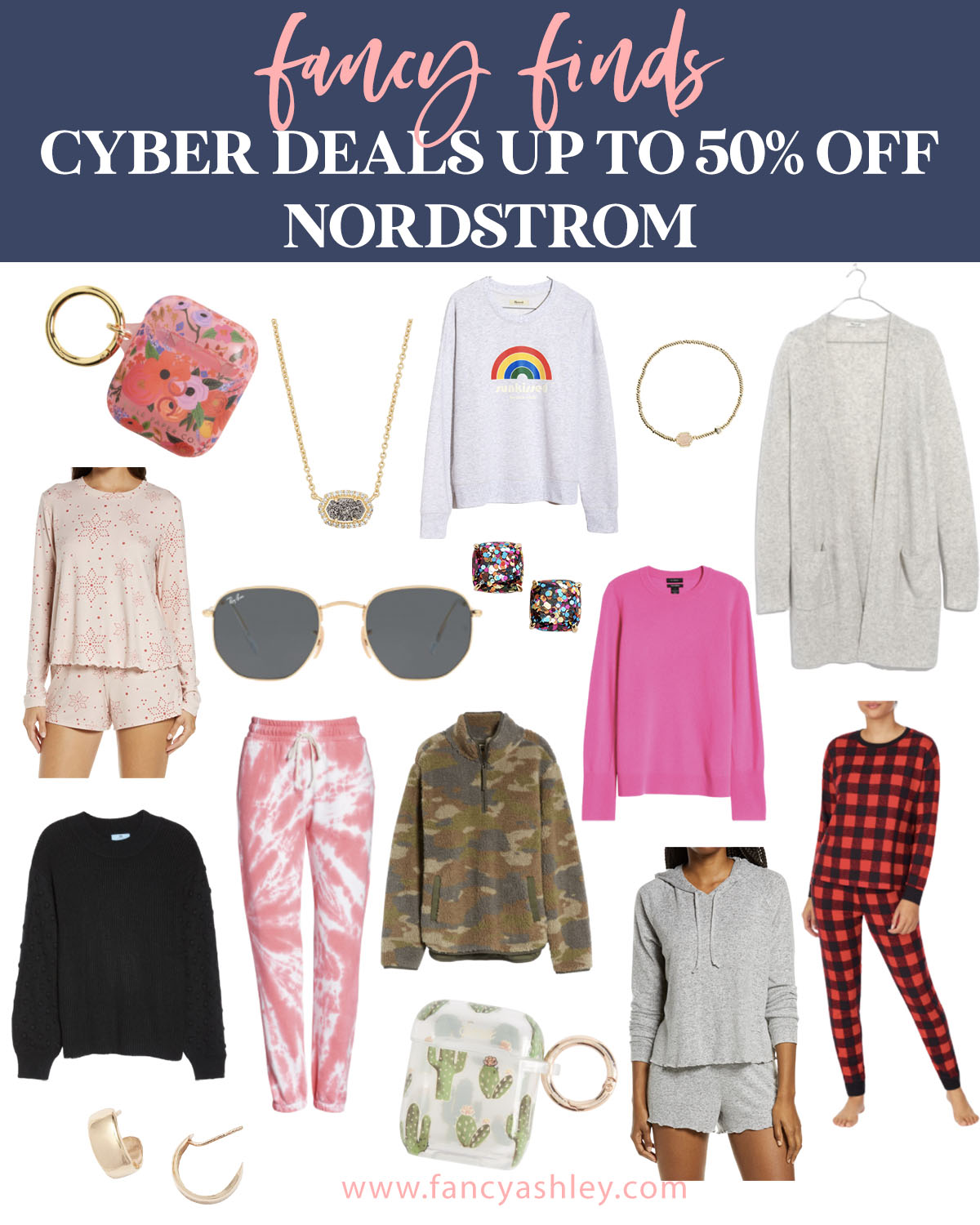 Black Friday Sales by popular Houston life and style blog, Fancy Ashley: collage image of Nordstrom clothing and accessories. 