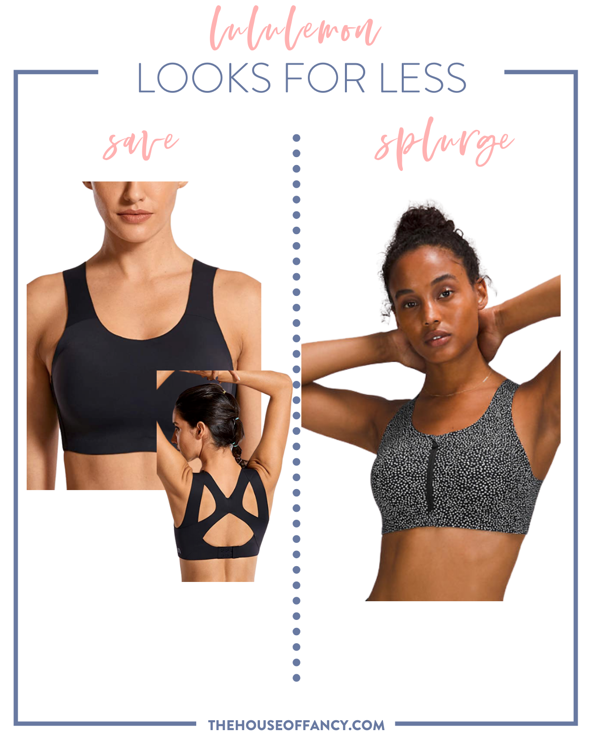 Lululemon Looks for Less featured by top Houston fashion blogger, House of Fancy