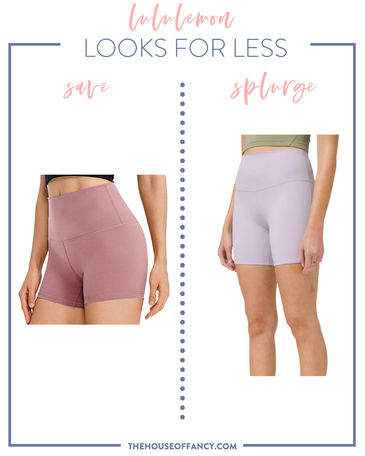 Lululemon Looks for Less featured by top Houston fashion blogger, House of Fancy