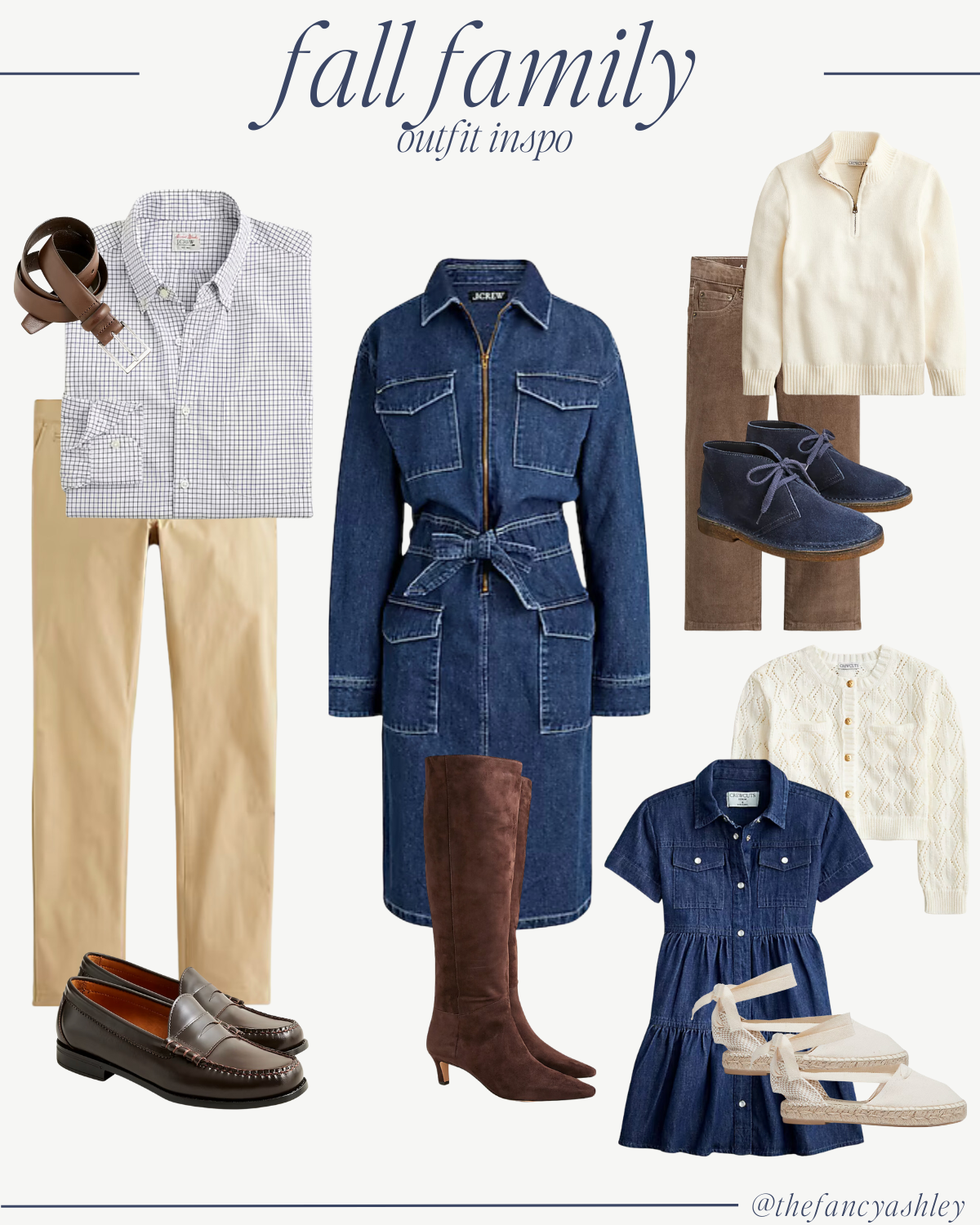 Family Photo Outfit Ideas for Fall