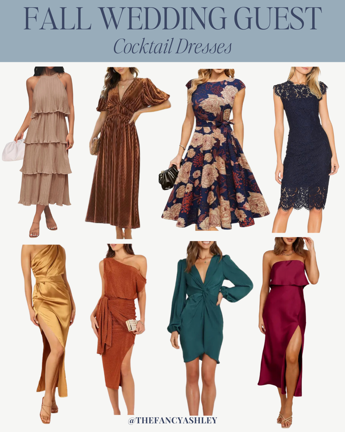 What to Wear to Every Type of Fall Wedding