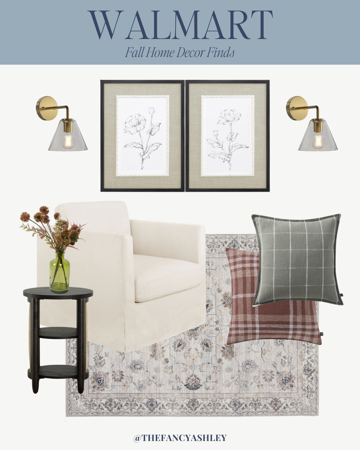 New Fall Finds at Walmart-Home Decor