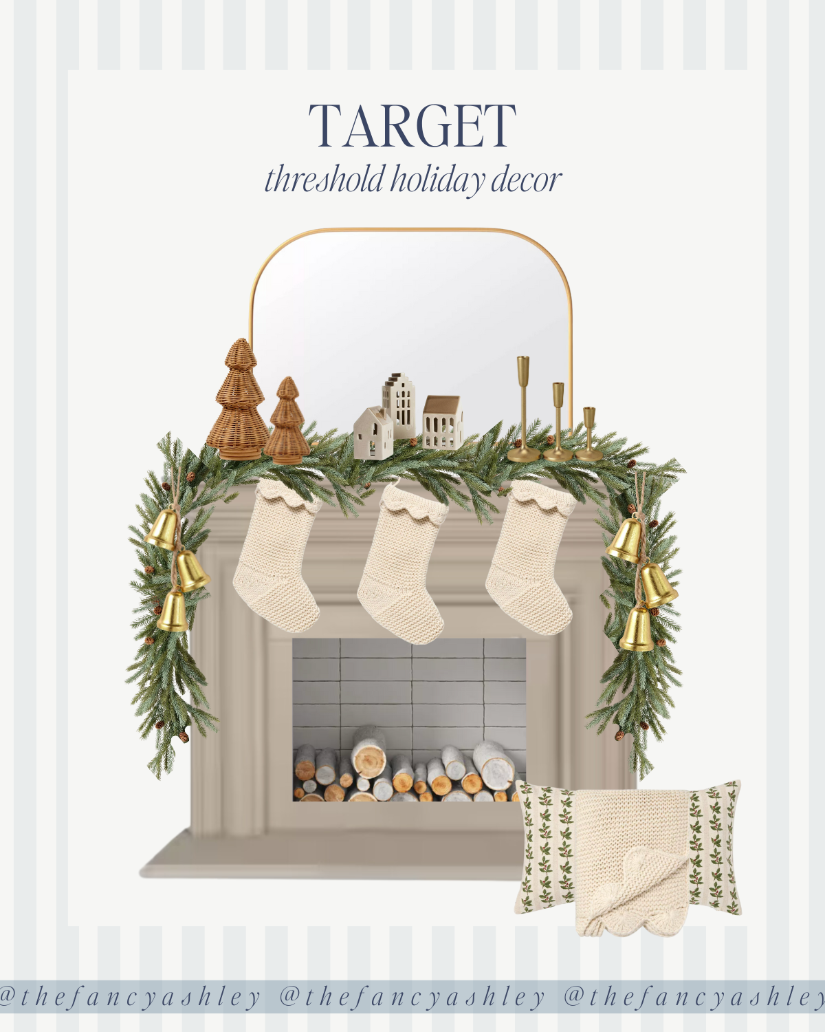 Target Threshold holiday home decor