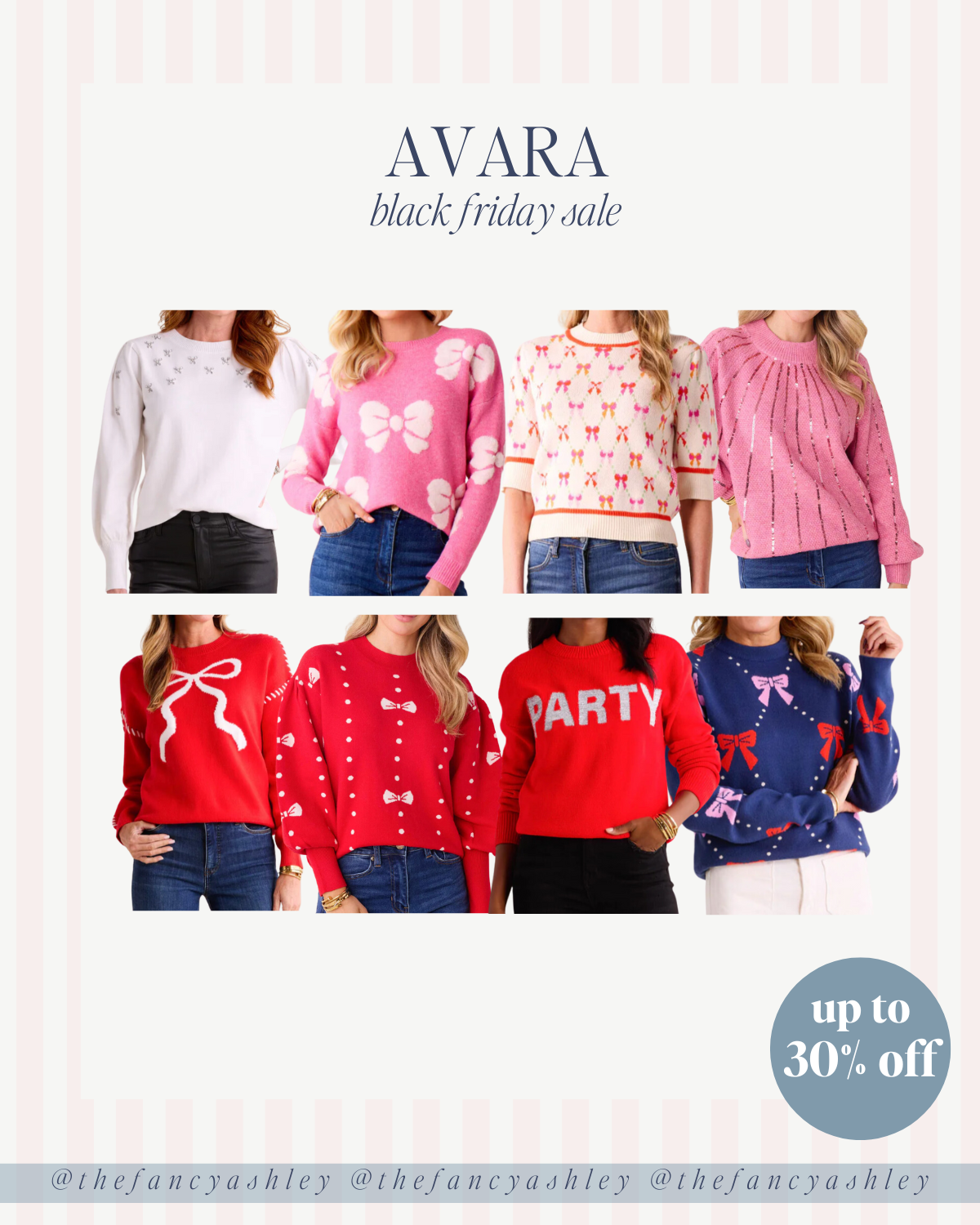 Avara Black Friday Sale-Holiday Sweaters