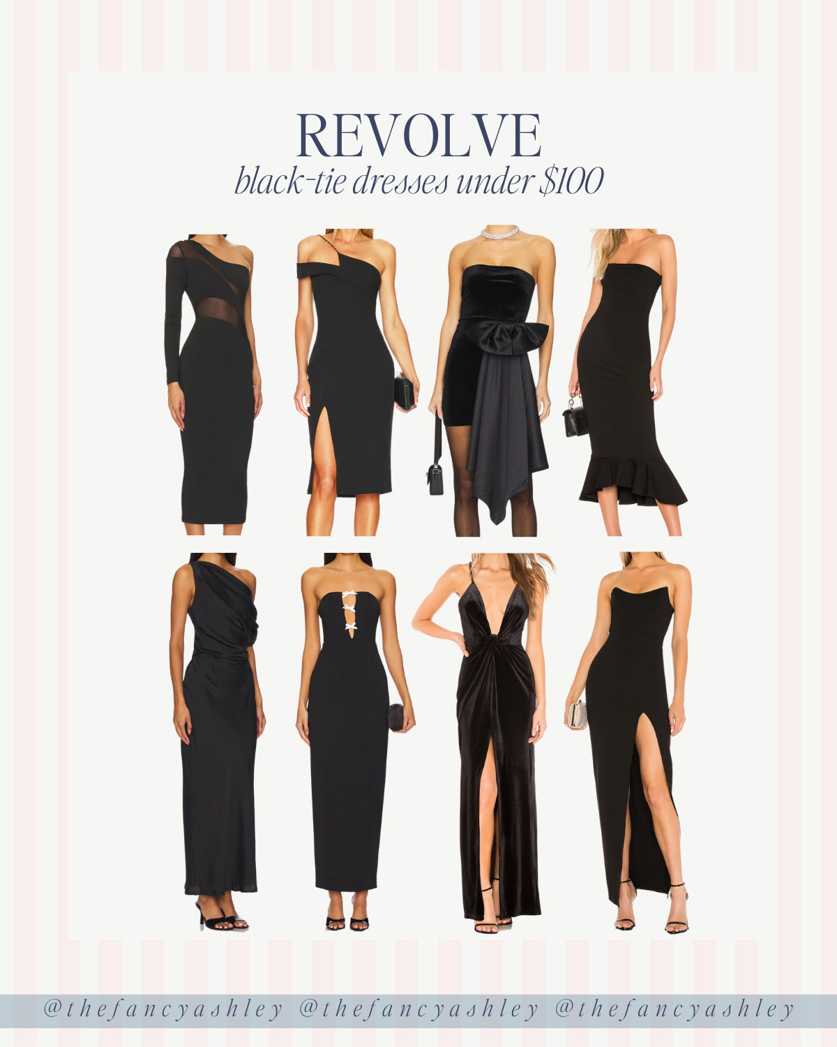 Revolve black-tied dresses under $100