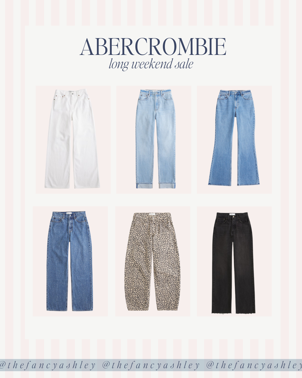 Abercrombie Long Weekend Sale-Denim