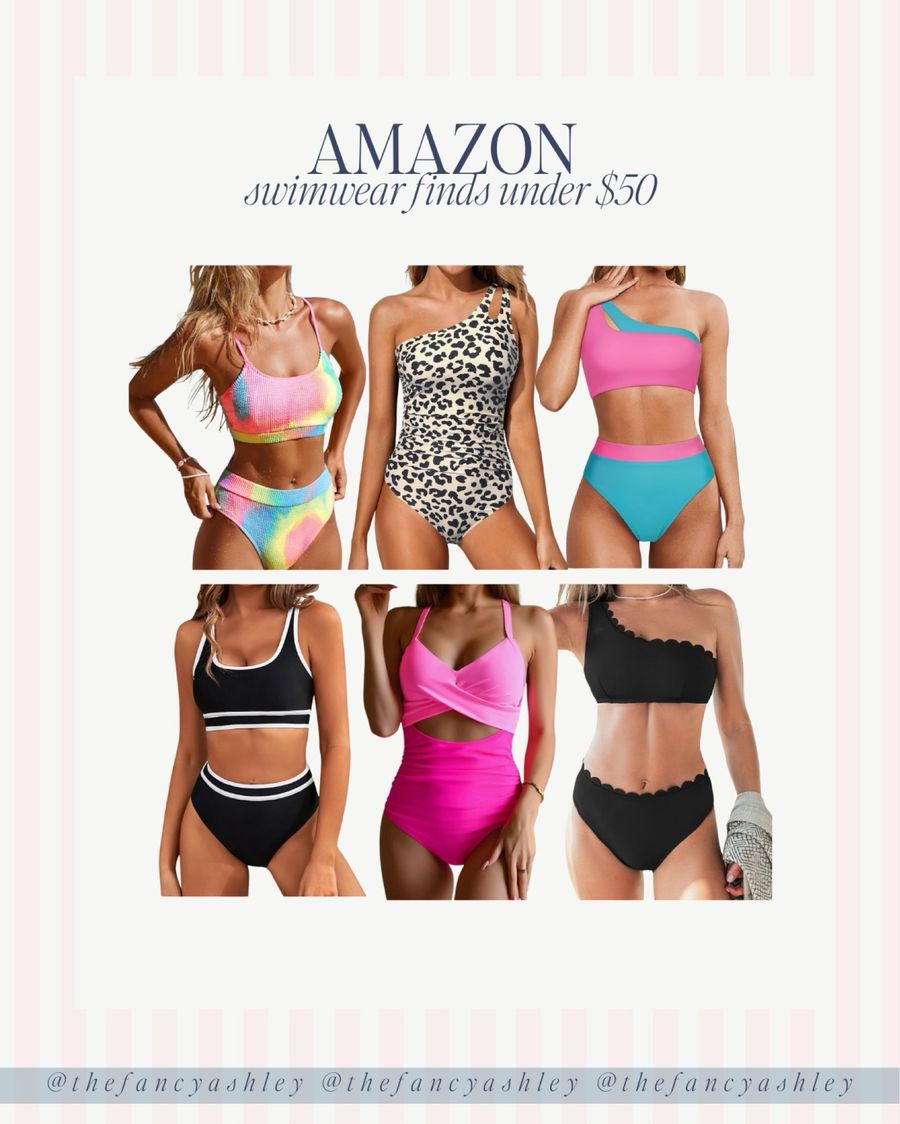 Spring Swimwear Finds I'm Loving-Amazon under $50