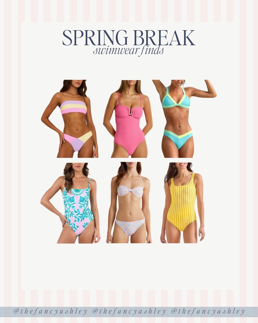 Spring Swimwear Finds I'm Loving