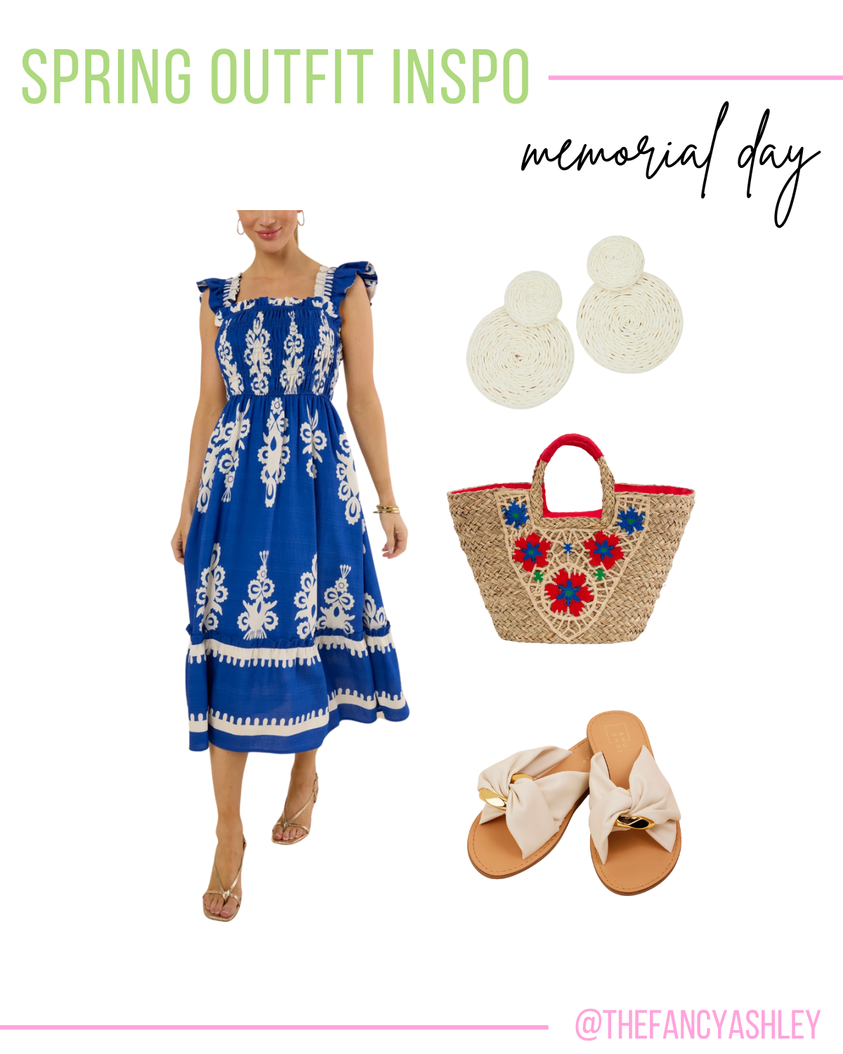 6 Memorial Day Outfit Ideas-Maxi Dress