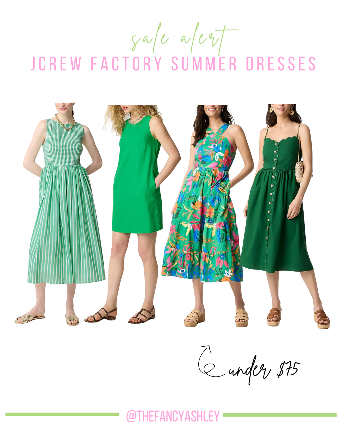 J.Crew Factory Summer Dresses